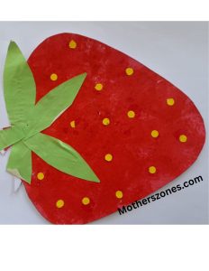 strawberry button art