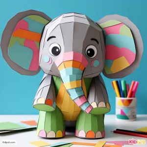 elepahnt paper-craft-for-kids