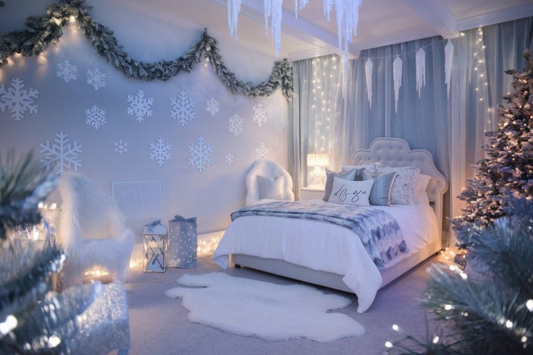 christmas-bedroom-with-a-winter