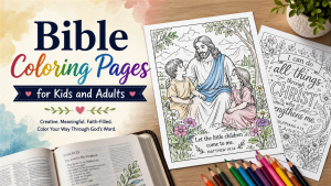 bible coloring coloring pages
