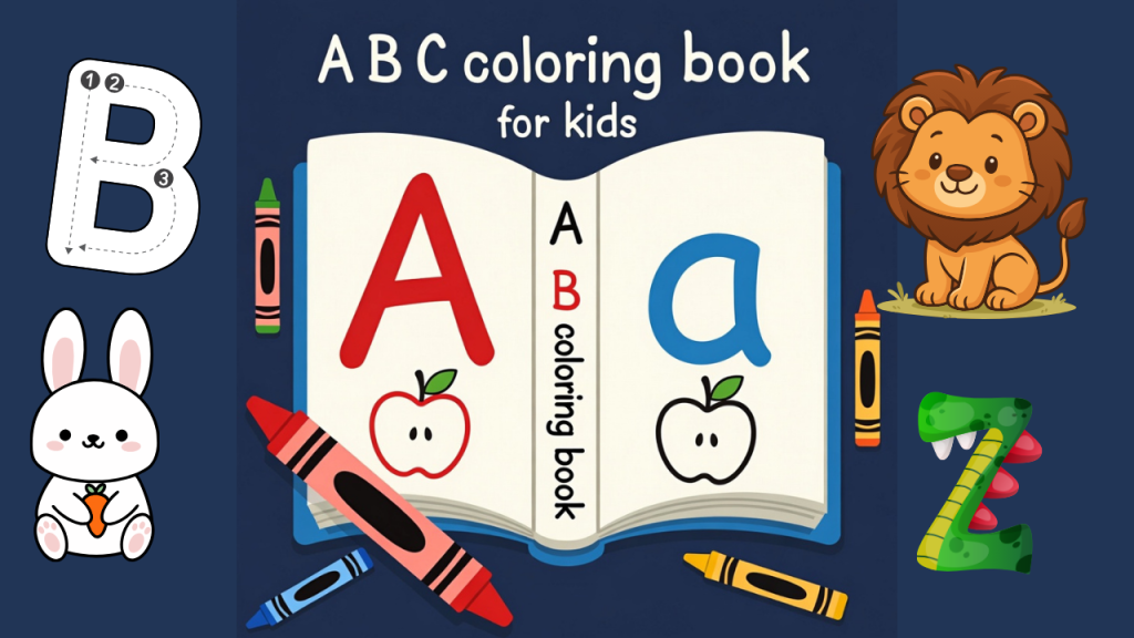 ABC coloring book