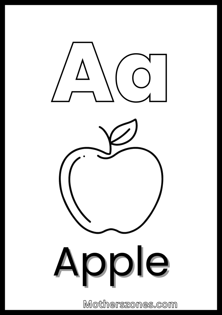 Alphabet-Coloring-sheet