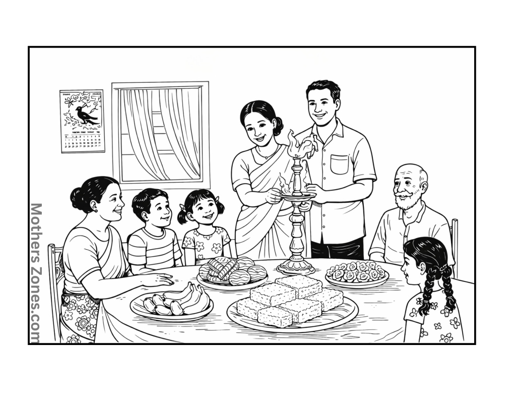 sinhala awurudu coloring pages