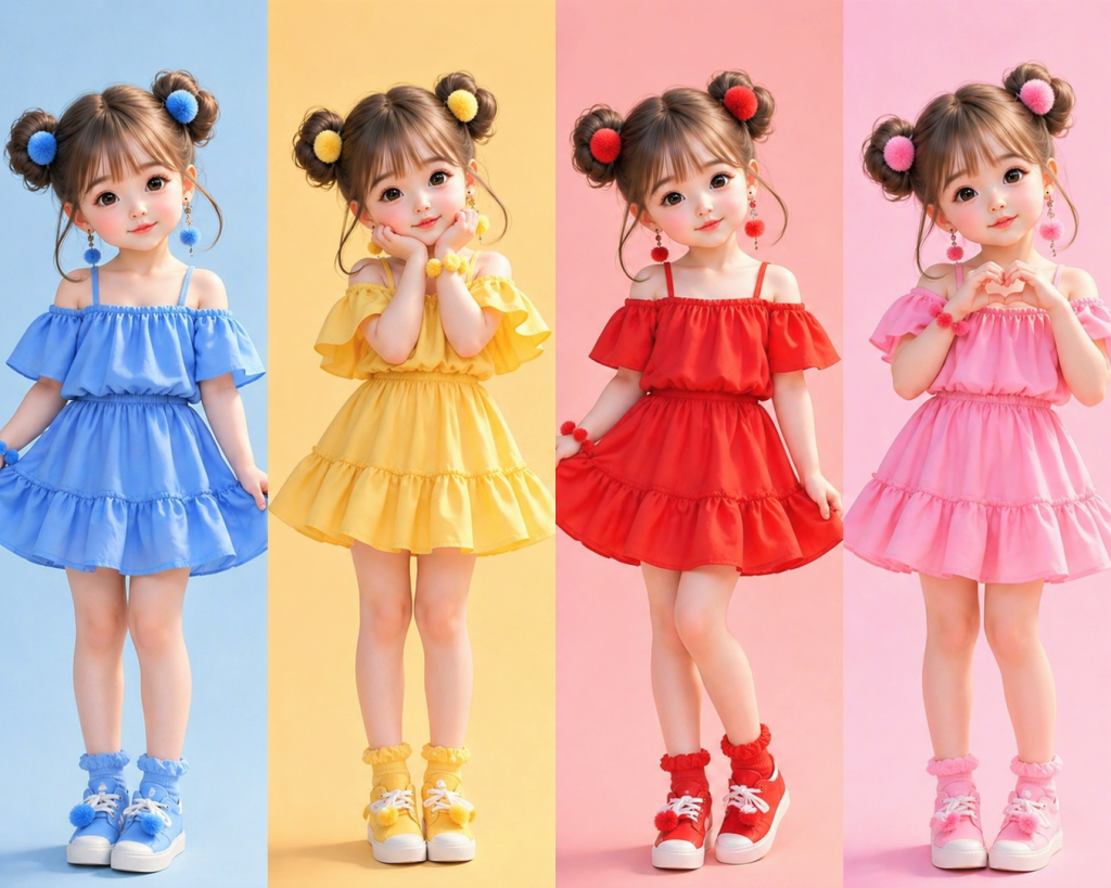 25 Cute AI Girl Image Prompts for Adorable Kawaii Art