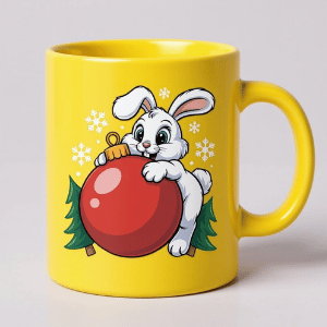 Christmas Bunny T-shirt design for you