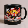 Football-themed emoji mugs