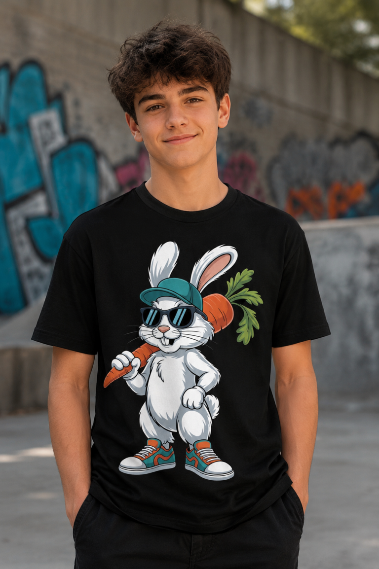 bunny T-shirt design