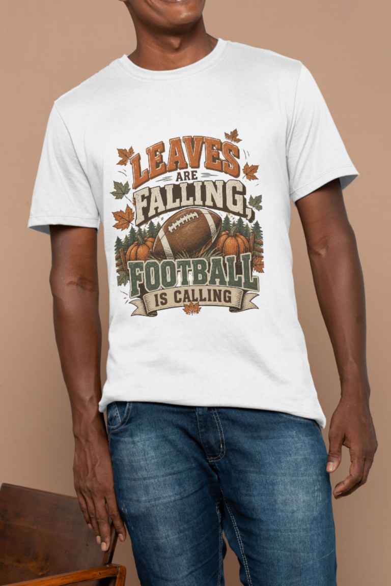 Football Is Calling Men's Fall Football T-Shirt